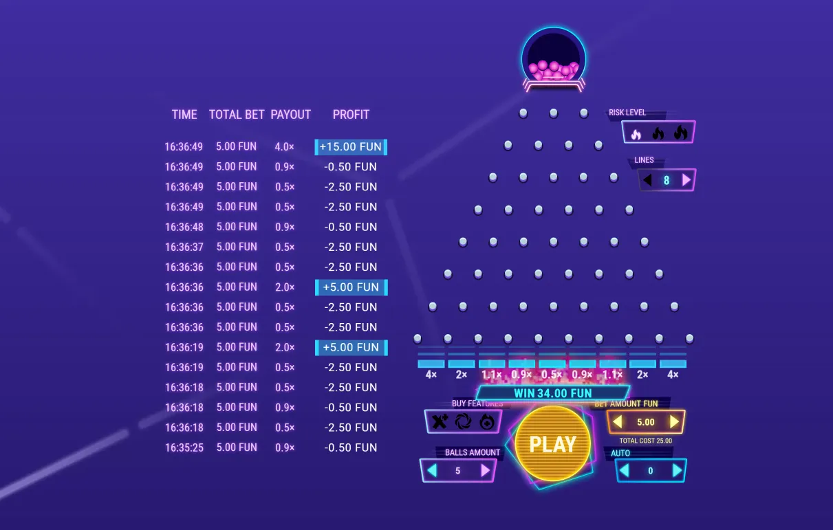 Plinko 2 demo